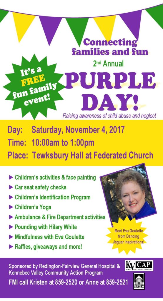 2nd annual purple day flyer