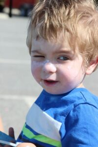 young boy at 2nd annual community celebration