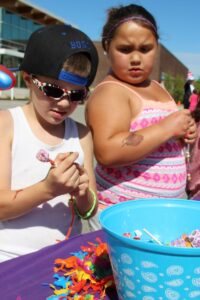 young children at 2nd annual community celebration