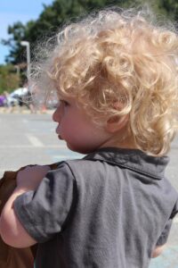 young child at 2nd annual community celebration