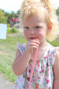 young girl at 2nd annual community celebration