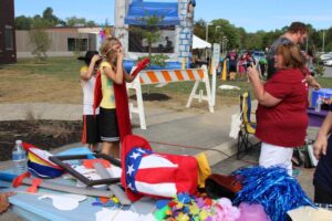 two kids playing dress up at 2nd annual community celebration