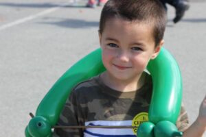 young boy at 2nd annual community celebration