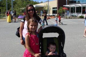 young family photo at 2nd annual community celebration