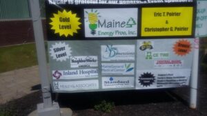 poster of event sponsors of 3rd annual community celebration