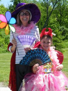 woman and young girl enjoying 3rd annual community celebration